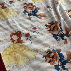 Disney Red and Yellow Themed Minky Blanket